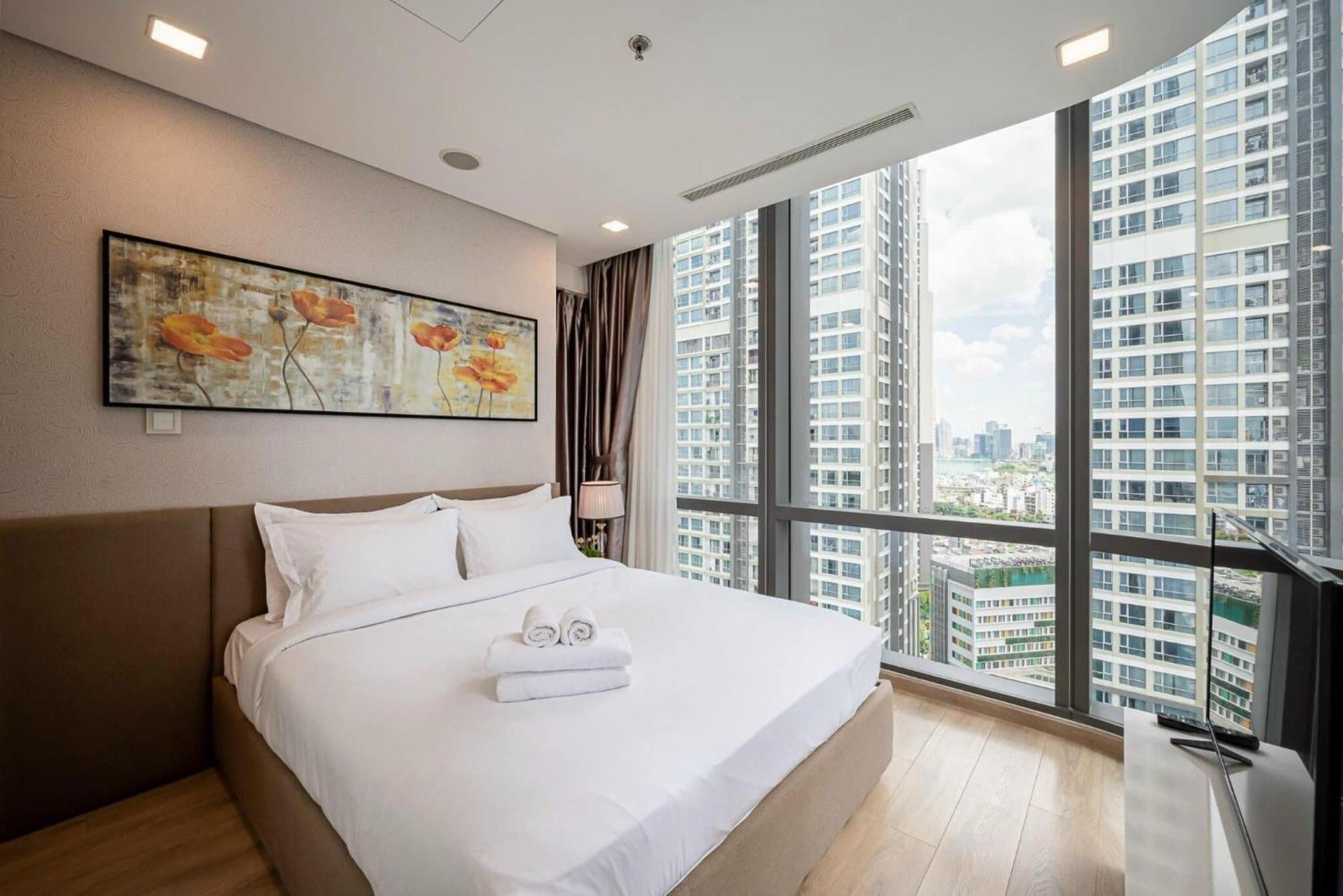 Sky Park Apartment - Vinhomes Central Park Ho Chi Minh-Byen Eksteriør billede