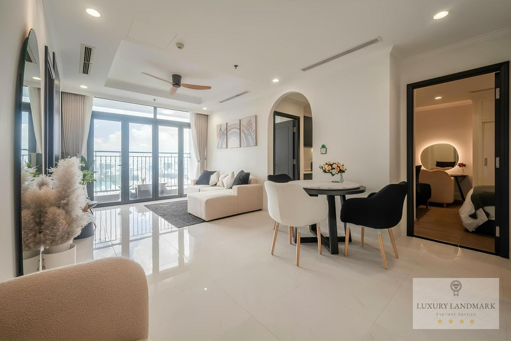 Sky Park Apartment - Vinhomes Central Park Ho Chi Minh-Byen Eksteriør billede