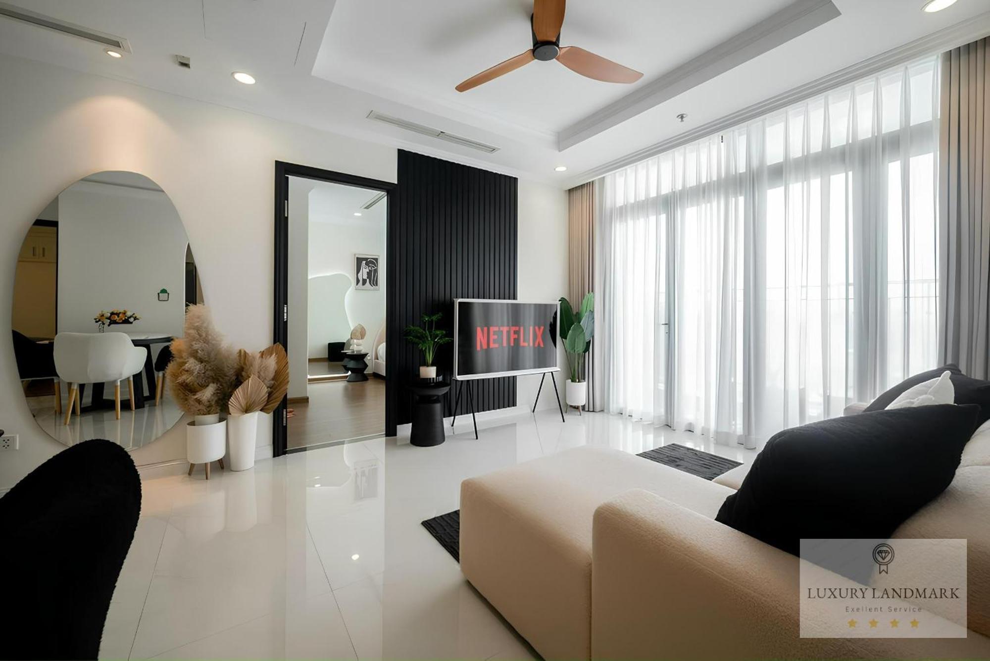 Sky Park Apartment - Vinhomes Central Park Ho Chi Minh-Byen Eksteriør billede